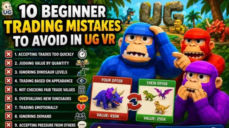 Beginner Trading Mistakes to Avoid in UG VR